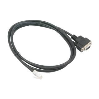 Kábel k ON-LINE modulu, DB-9 samica / RJ45, 1,8 m, čierna